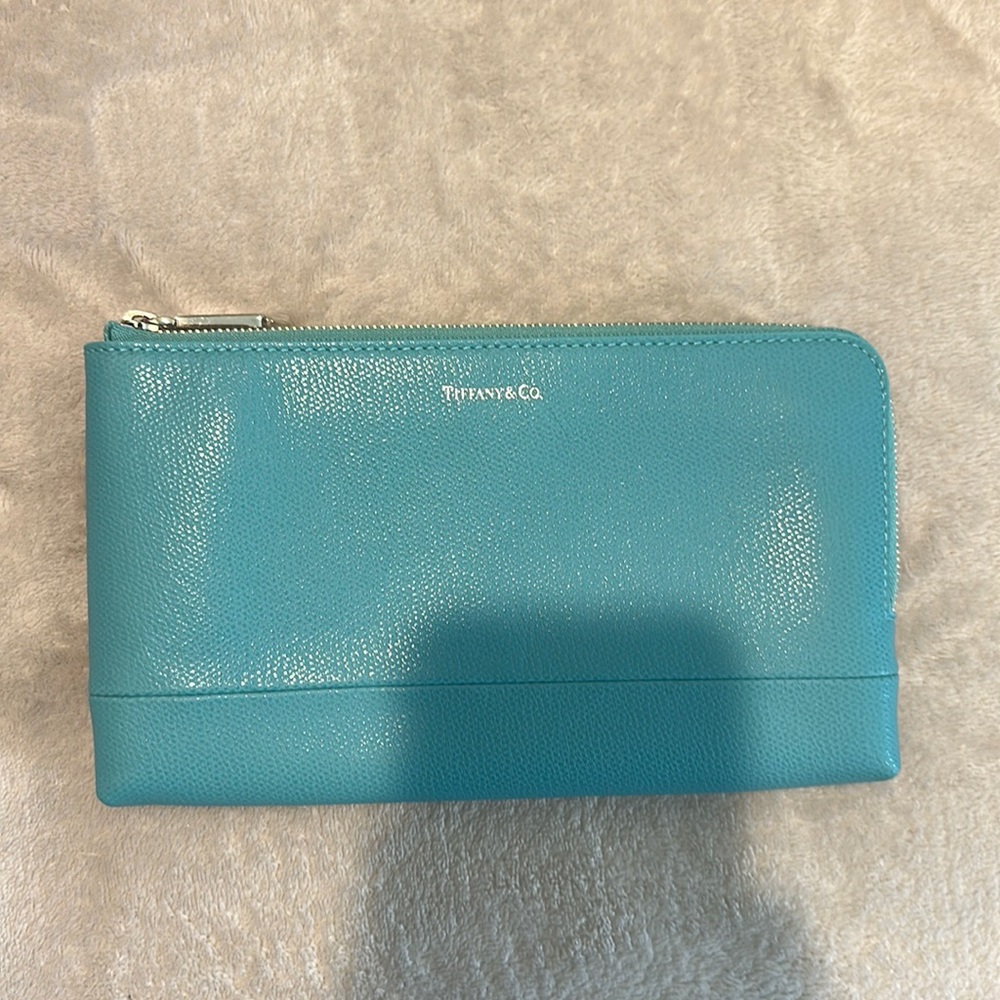 Tiffany & Co Blue Wallet Pouch